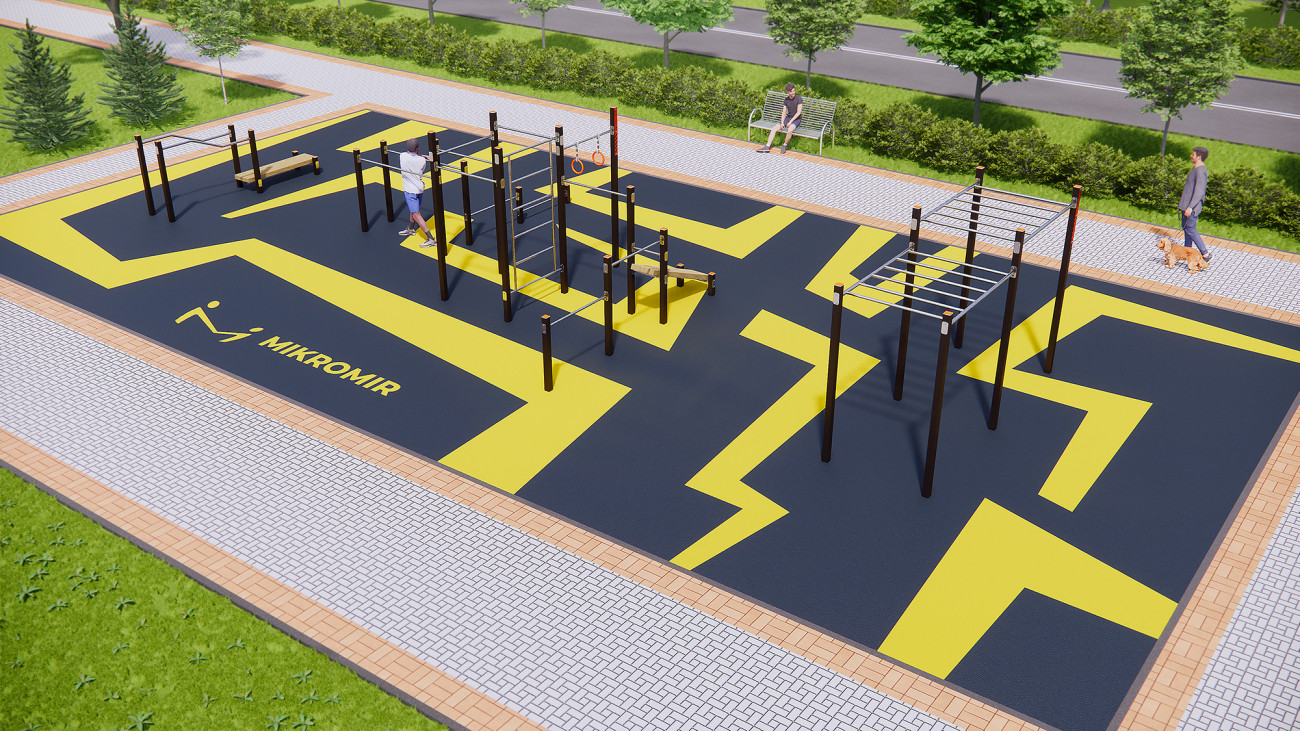 Умная спортивная площадка: инновации для активного образа жизни
