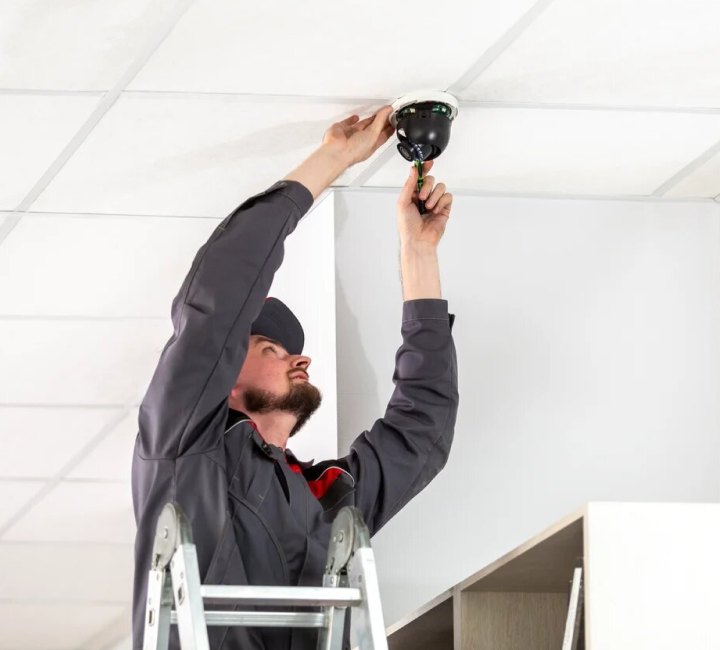 Подготовка к установке видеонаблюдения